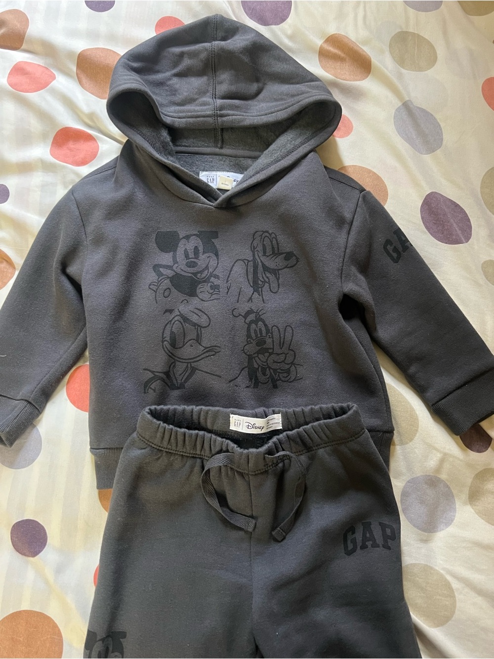 GAP X Disney Kids Hoodie and Jogger Set. Size 18-24months
